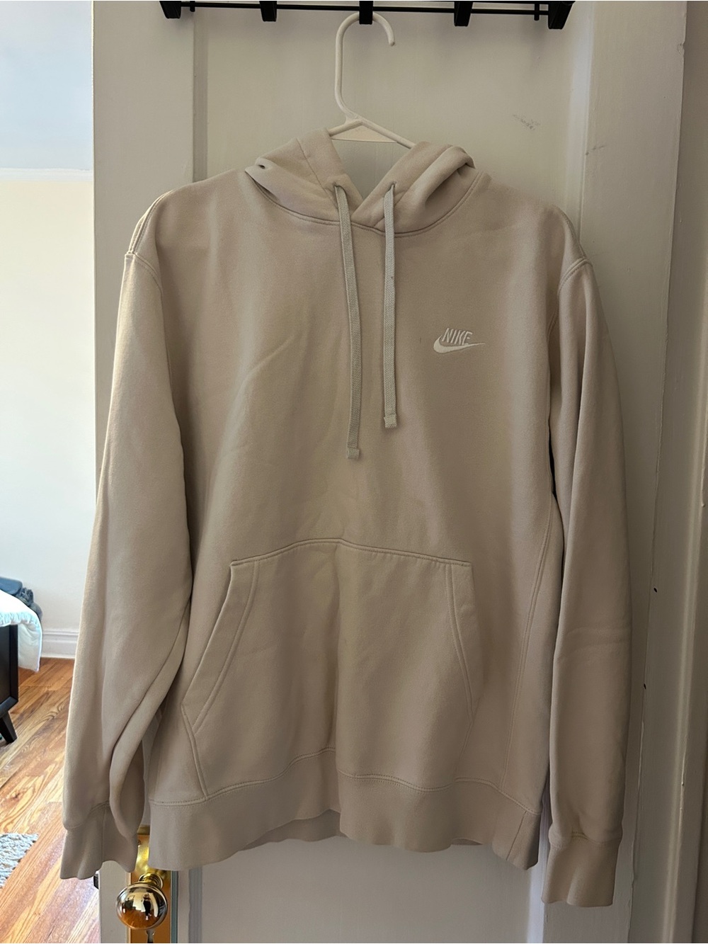 Nike Men’s Cream Logo Hoodie